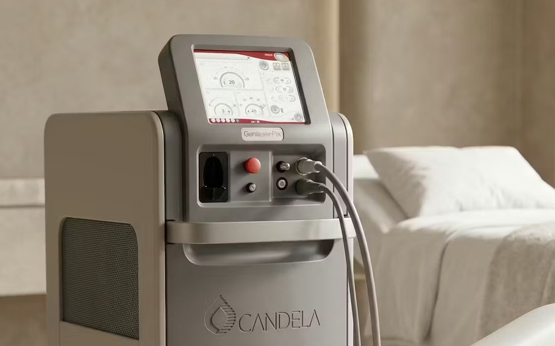 Candela GentleMax Pro — séance laser